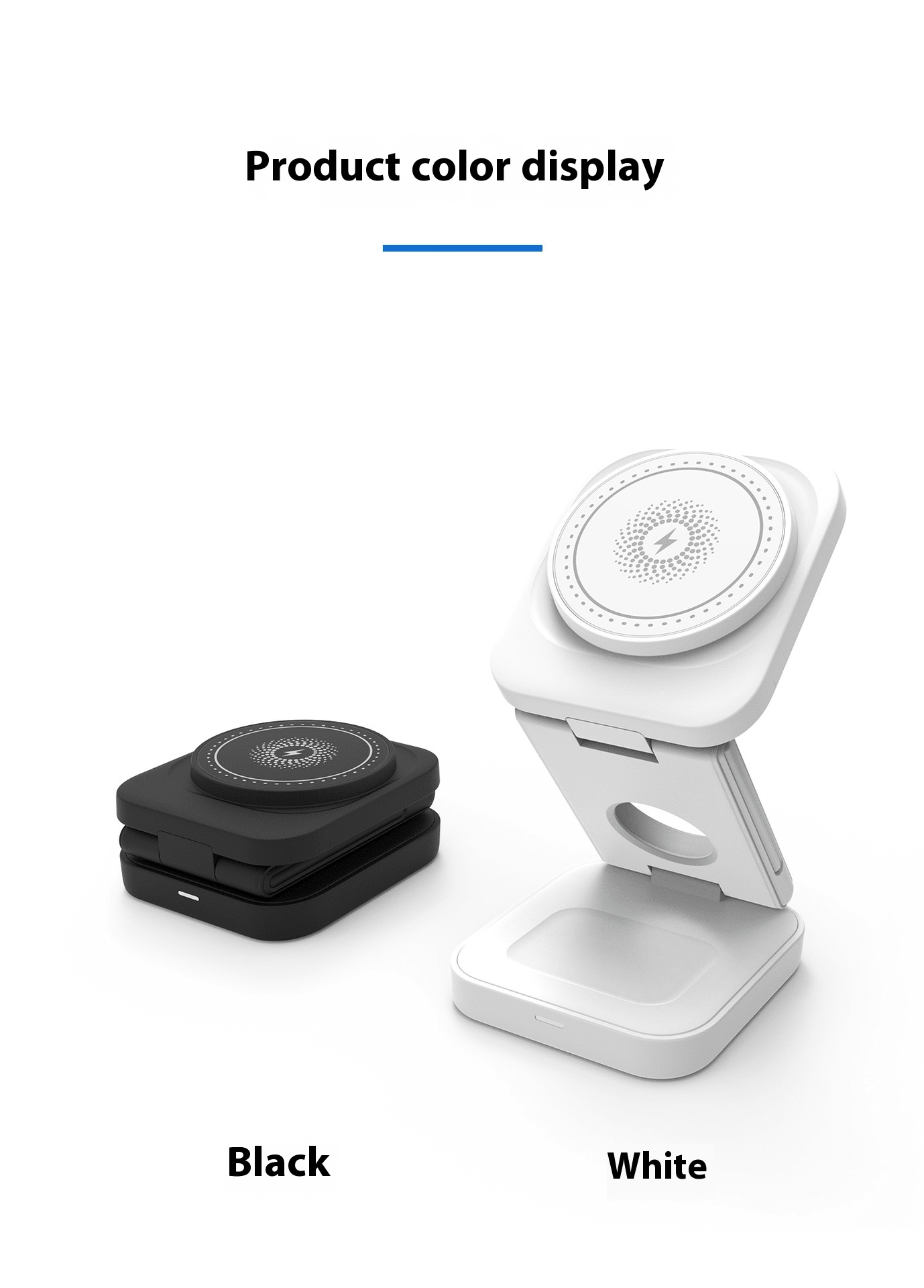 3 IN 1 FOLDABLE WIRELESS CHARGER - rich route empire