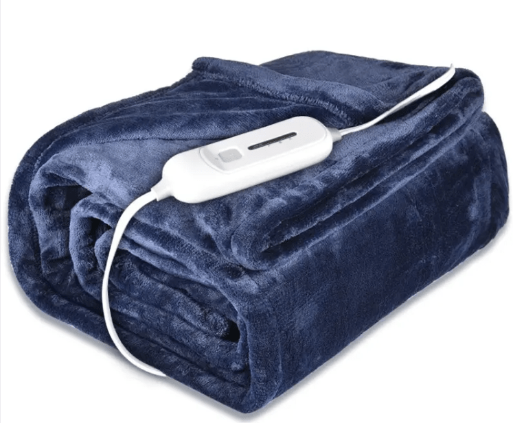3 - Level Safety Heated Blanket with Adjustable Temperature - rich route empire