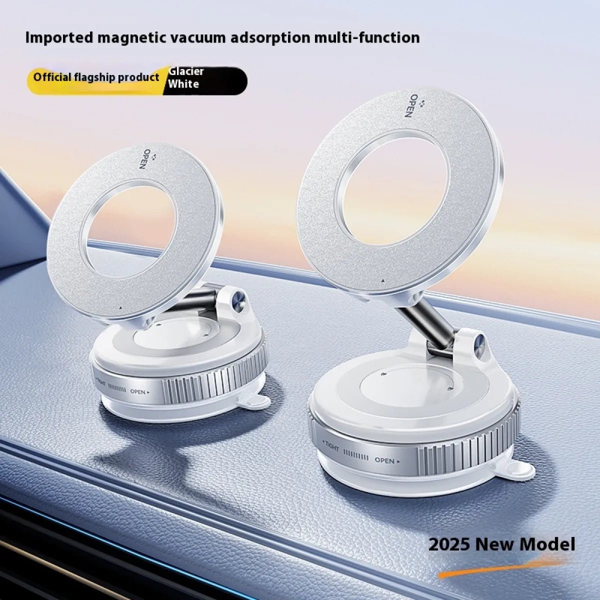 Adjustable Car Mount Magnetic Phone Holder - rich route empire