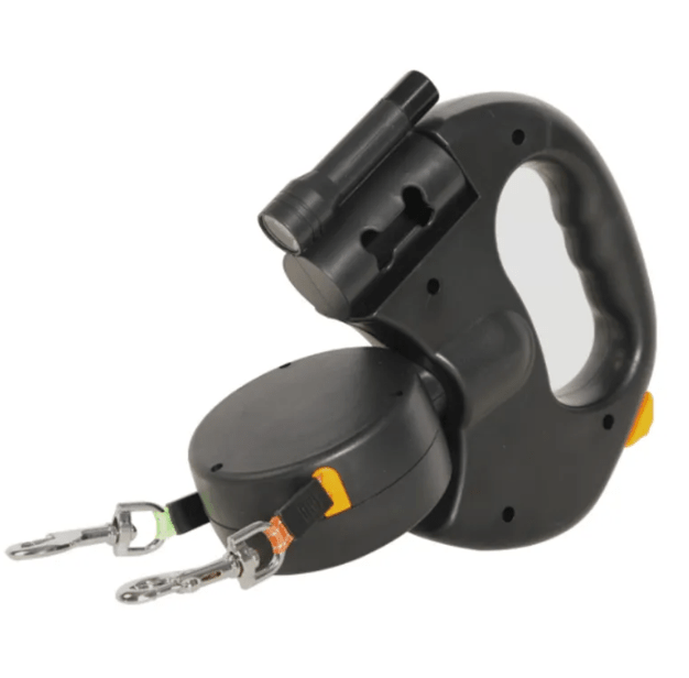 Auto Double Dog Leash - rich route empire